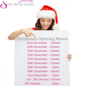 The Dental Studio Christmas Opening Hours